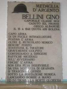targa Gino Bellini