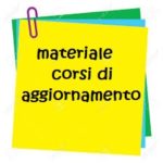 post it materiali corsi
