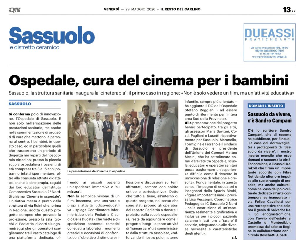 ALL'I.C. 2 DI SASSUOLO IL 