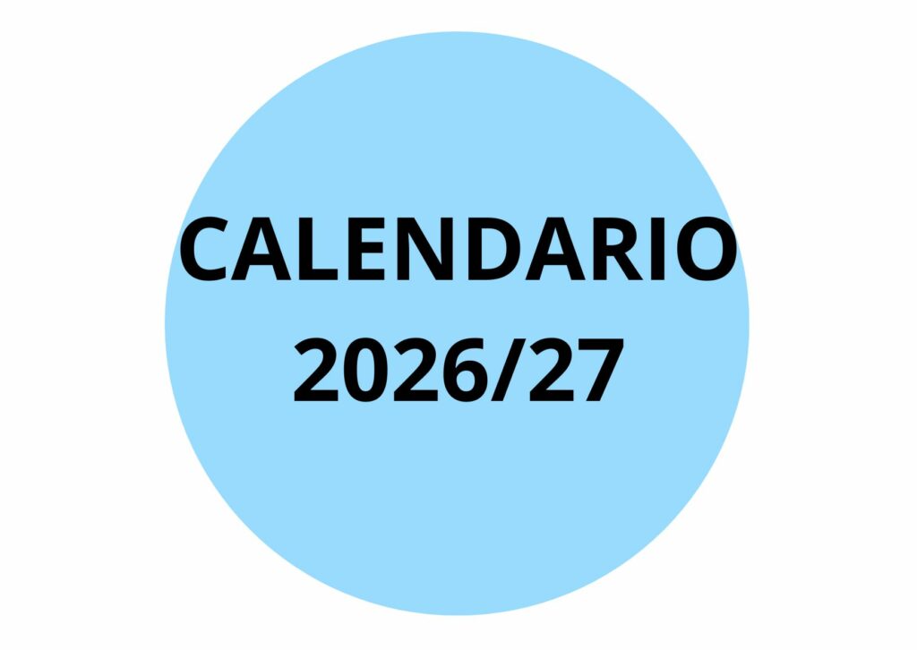 Calendario Scolastico a.s. 2026/27